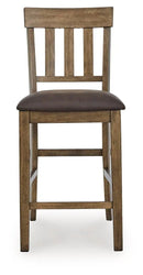 Urbinforte - Upholstered Barstool (Set of 2) - Light Brown by Unique Piece Furniture