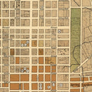 Vintage Map of Philadelphia, Pennsylvania 1938