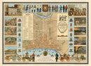 Vintage Map of Philadelphia, Pennsylvania 1938