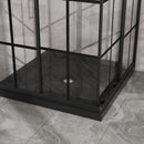 Goodyo Corner Shower Enclosure with Double Sliding Doors