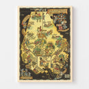 Vintage Map of Baltimore, Maryland 1935