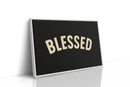 Blessed Minimalist Arch Text Print