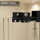Aluminum Frame Double Sliding Shower Door
