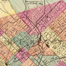 Vintage Map of Washington, DC 1873