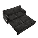 Pull Out Sofa Bed, Convertible Sleeper Sofa Couch, Side Storage, And USB / C - Type Charging Ports Chair by HouseOfZazla