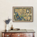 Vintage Map of Washington, DC 1926