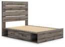 Graystorm - Panel Bed With Storage by Unique Piece Furniture