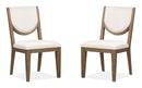 Westbourne - Upholstered Side Chair (Set of 2) - Dark Umber