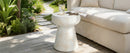 U_Style Mushroom-Shaped Outdoor Concrete Side Table by HouseOfZazla