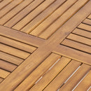 Hermosa Outdoor Acacia Wood Circular Dining Table by HouseOfZazla