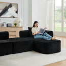 114" Cloud Sectional Couch with L-Shape Chaise