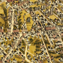 Vintage Map of Beverly, Massachusetts 1886