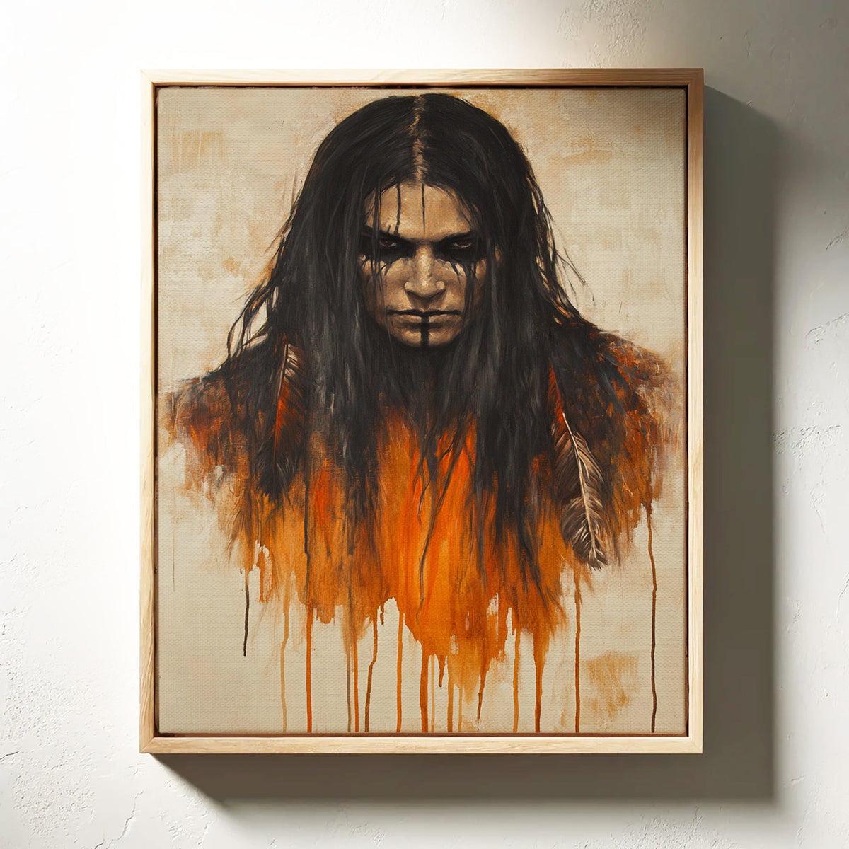 Ember Stare Warrior Portrait, photo 3 of 19