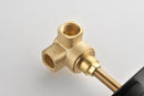 3/4" Cast Metal Volume Control Valve 3-Piece Extra High Flow Master Shower Volume Control Adjustable brass handle valve body, 1 piece each on the left and right