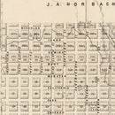 Vintage Map of Omaha, Nebraska 1866