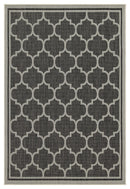 Sunshine GC_HAR2005 Anthracite 5 ft. 3 in. x 7 ft. 3 in. Area Rug