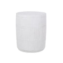 Outdoor Patio End Table - Antique White by HouseOfZazla