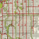 Vintage Map of Kansas City, Kansas 1920