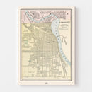 Vintage Map of Kansas City, Kansas 1901