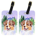Australian Shepherd Luggage Tag