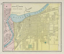 Vintage Map of Kansas City, Kansas 1901