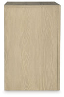 Calmoro - Three Drawer Night Stand - Gray