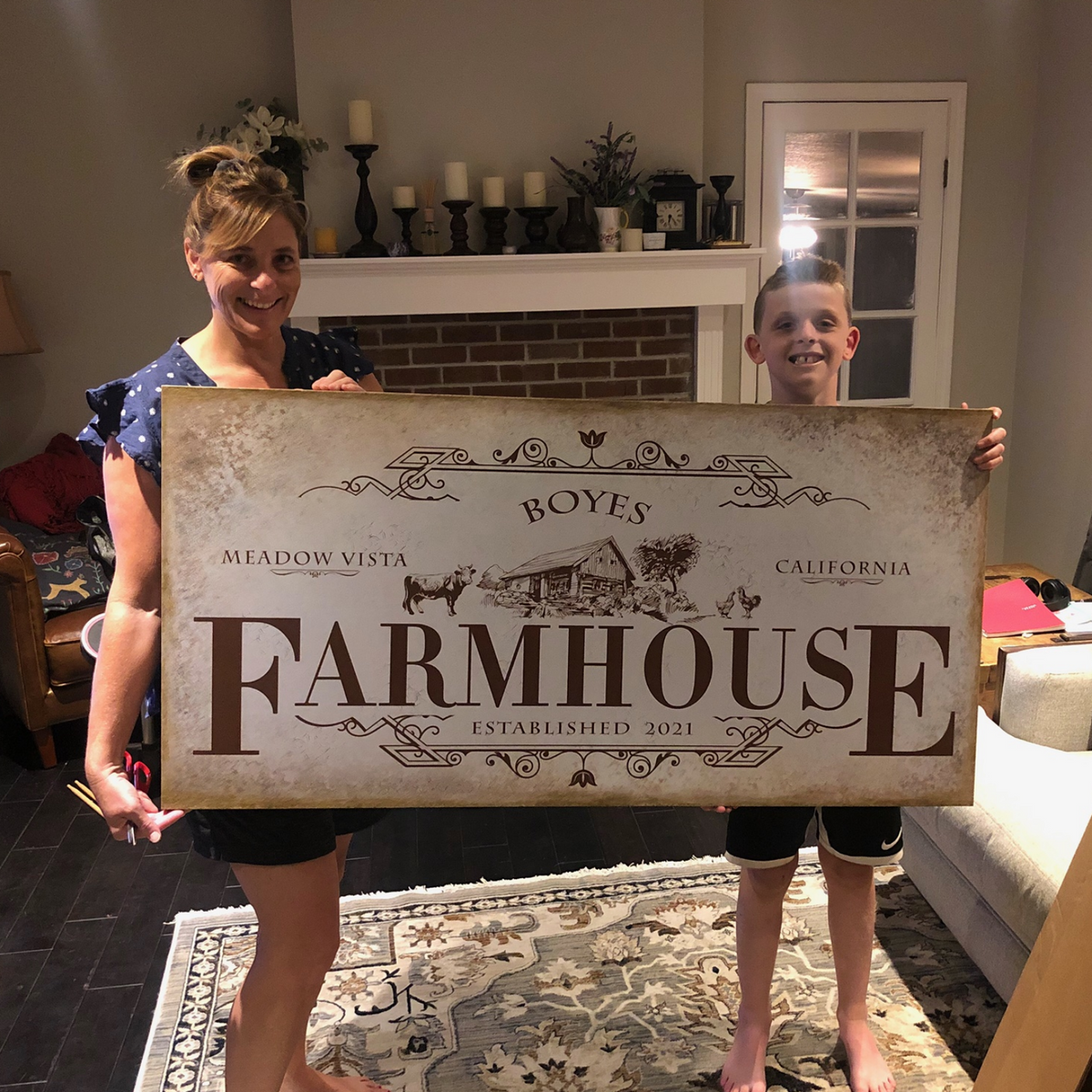 Rustic Farmhouse Sign IV, photo 6 of 10