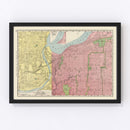 Vintage Map of Kansas City, Missouri 1903