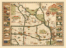 Vintage Map of Kansas City, Missouri 1930