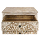 Kenzie - 3 Drawer Mandala Cabinet - White