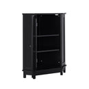 Bathroom Cabinet Triangle Corner Storage Cabinet With Adjustable Shelf Modern Style by HouseOfZazla