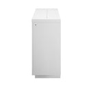 Aurora - Fireplace TV Lift With Adjustable Temperature And LED Colors - White by HouseOfZazla