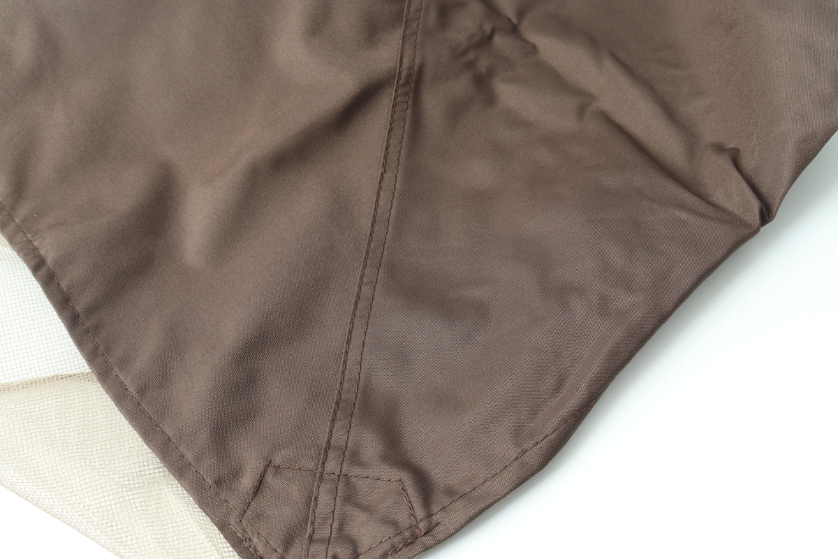10x10 Ft Outdoor Patio Gazebo Replacement Canopy - Brown, photo 7 of 10