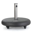 Wheelie - Round Umbrella Base with Stainless Steel Holder by HouseOfZazla