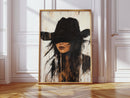 Outlaw Grace Western Cowgirl Portrait