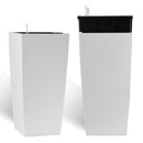 30 in Tall Large Flower Pot Planter with Self-Watering Drainage Holes
