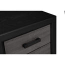 Soluto - Nightstand - Gray / Black by HouseOfZazla