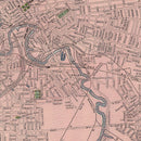 Vintage Map of Cleveland, Ohio 1903