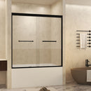 Double Sliding Shower Door With Explosion Proof Film by HouseOfZazla