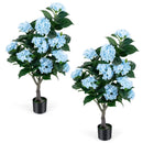 43.5" Artificial Hydrangea Tree 2 Pack by DirectDeals
