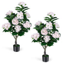 43.5" Artificial Hydrangea Tree 2 Pack by LJGDeals