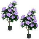 43.5" Artificial Hydrangea Tree 2 Pack by LJGDeals