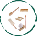 Zero-Waste Bathroom Essential Accessories Bundle 7-pcs Set