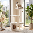 Cat Tree 43" with Condo, Perches & Scratching Posts by LJGDeals