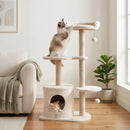 Cat Tree 43" with Condo, Perches & Scratching Posts by LJGDeals