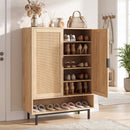 6-Tier Tall Shoe Cabinet with Double Doors - 43 Inch by DirectDeals