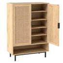 6-Tier Tall Shoe Cabinet with Double Doors - 43 Inch by LJGDeals