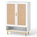 6-Tier Tall Shoe Cabinet with Double Doors - 43 Inch by DirectDeals