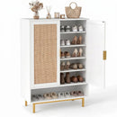 6-Tier Tall Shoe Cabinet with Double Doors - 43 Inch by LJGDeals