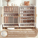 6-Tier Tall Shoe Cabinet with Double Doors - 43 Inch by LJGDeals